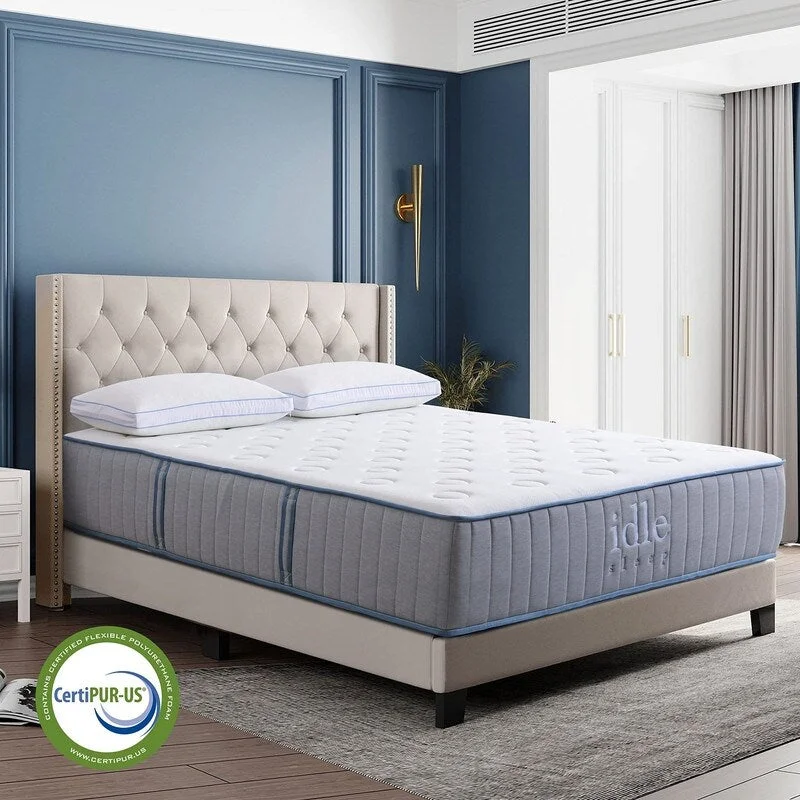 14 Inch Cool Touch Comfort Hybrid Mattress Two-sided Firm Feeling Cover