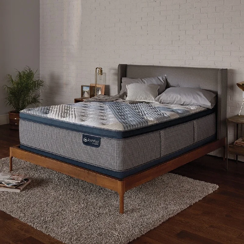 iComfort Blue Fusion 5000 16-inch Luxury Firm Hybrid Mattress Set