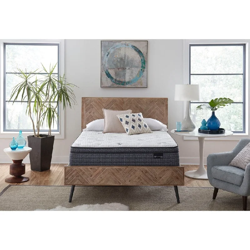 King Koil Dream Select Evia Euro Top 13.5 inch Mattress Set