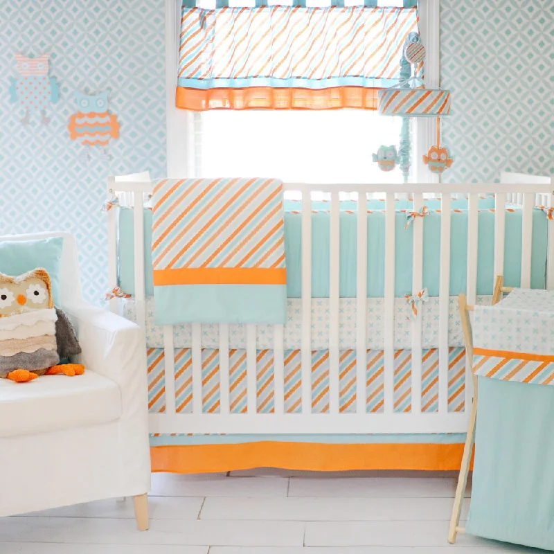 My Baby Sam Penny Lane 3-piece Crib Bedding Set