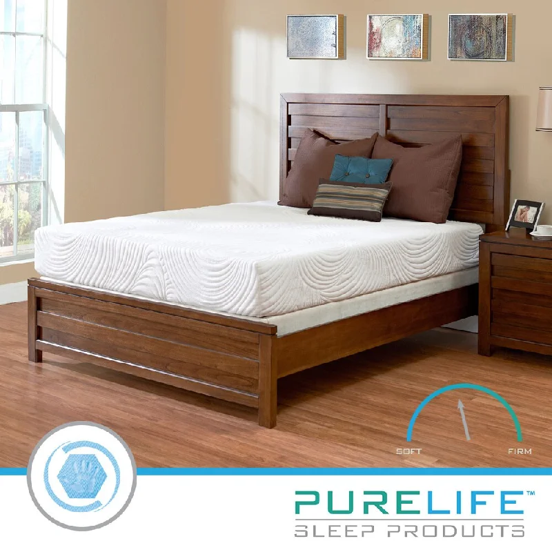 Purelife Inspire PureGel Plus 10-inch California King-size Gel Memory Foam Mattress