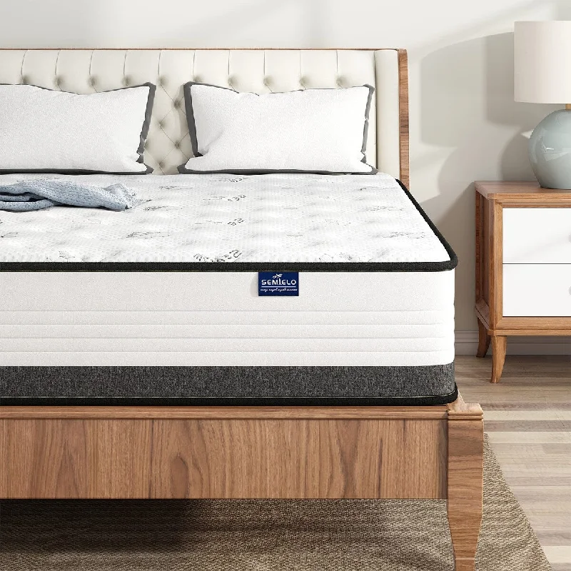 Queen Mattress 10 Inch, Memory Foam Hybrid Mattress Cool Sleep/Medium Firm/CertiPUR-US Certified, Pressure Relieving Mattress