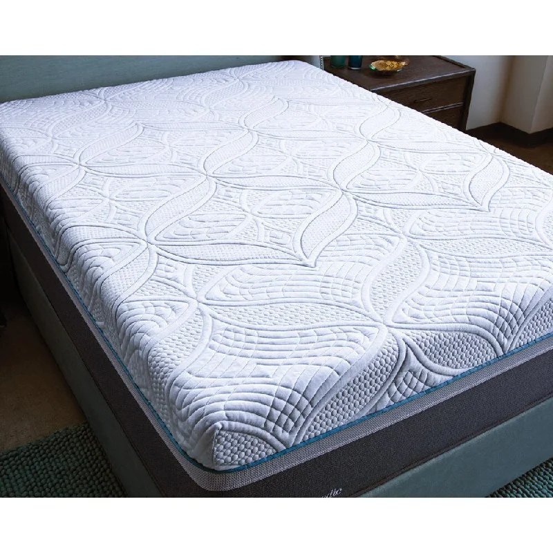 Sealy Posturepedic Hybrid Silver Plush King-size Mattress Set - White