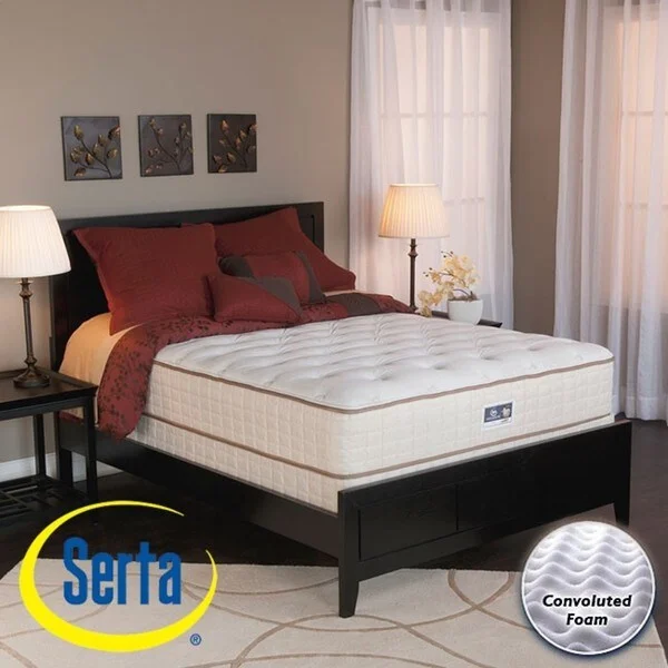 Serta Alleene Plush King-size Mattress and Box Spring Set