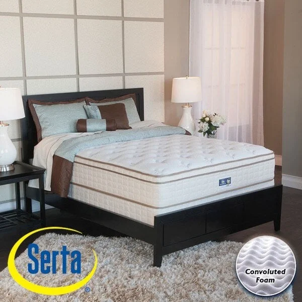 Serta Bristol Way Euro-top Full-size Mattress and Box Spring Set