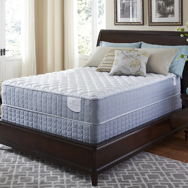 Serta Perfect Sleeper Luminous Cushion Firm Full-size Mattress and Foundation Set