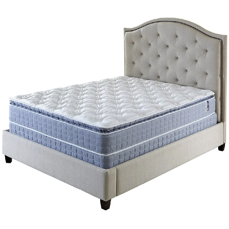 Serta Revival Pillow Top Split Queen-size Mattress and Foundation Set