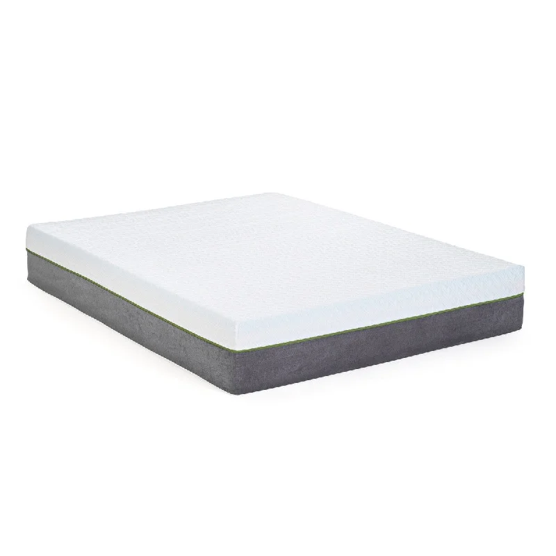 Tecoma 12-inch Copper Gel Infused Premium Memory Foam Medium Mattress