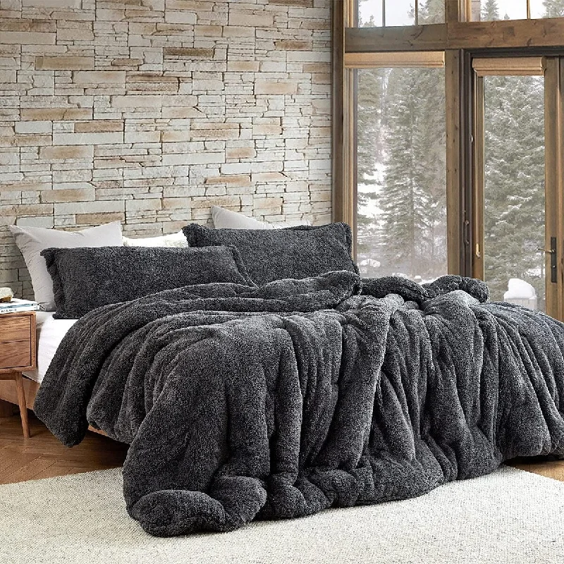 Coma Inducer® Original Plush Charcoal Oversized Comforter