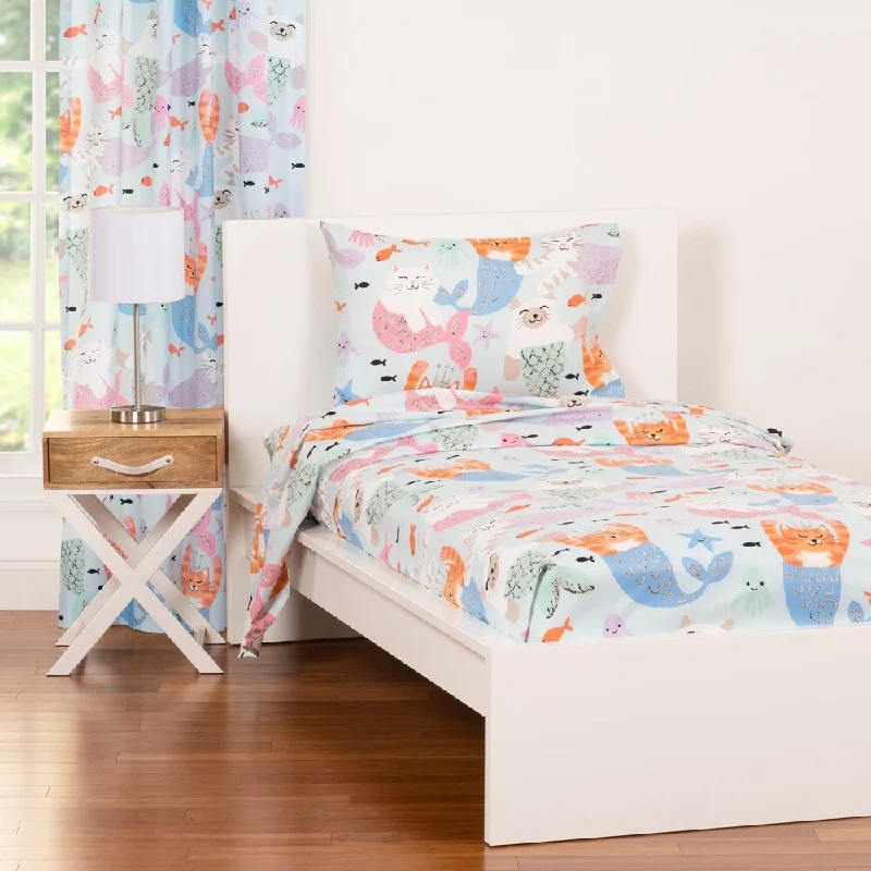 Crayola Purrmaids Sheet Set