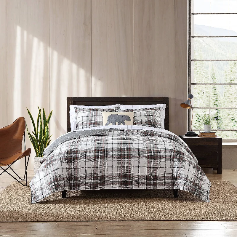 Eddie Bauer Alder Plaid Cotton Comforter Set