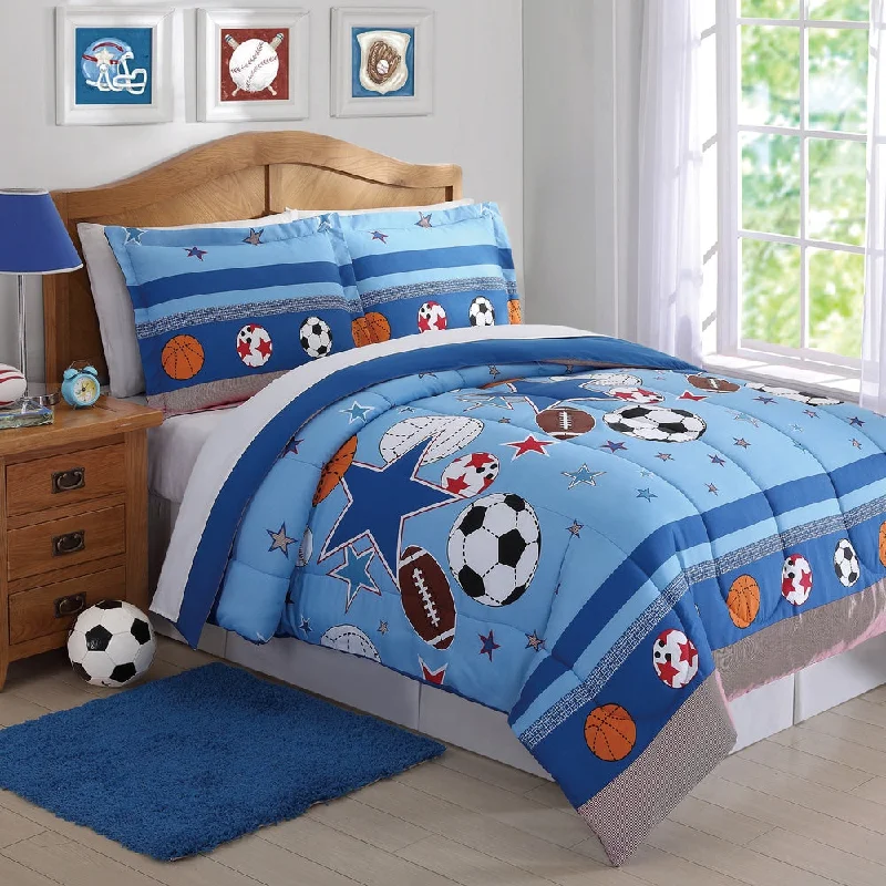 My World Sports and Stars 3-piece Comforter Set