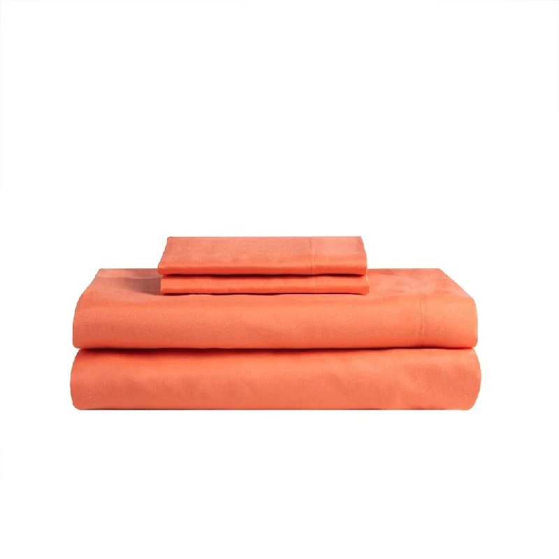 Soft & Cozy Brushed 3Pc 75Gsm Sheet Set Camellia Twin