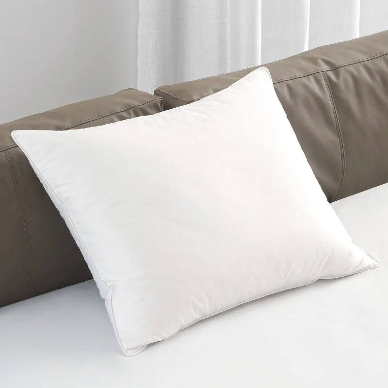 Subrtex Medium Density White Goose Feather and Down Pillows