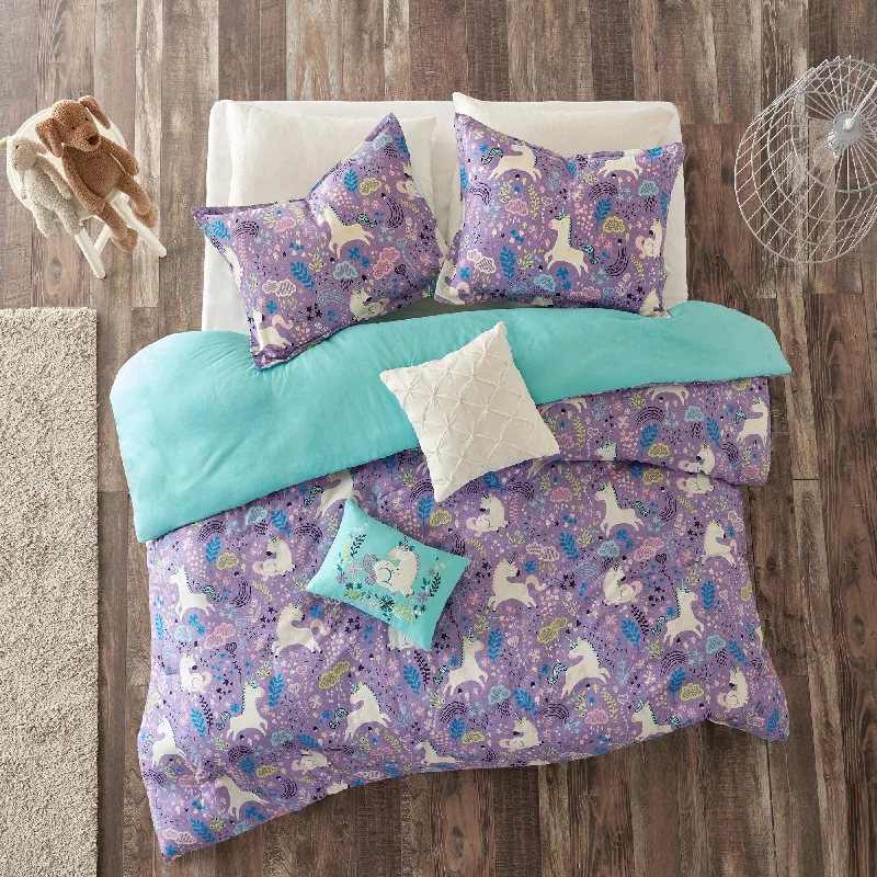 Urban Habitat Kids Ella Unicorn Cotton Duvet Cover Set