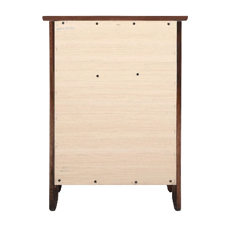 1 Drawer /1 Door Nightstand, Cappuccino