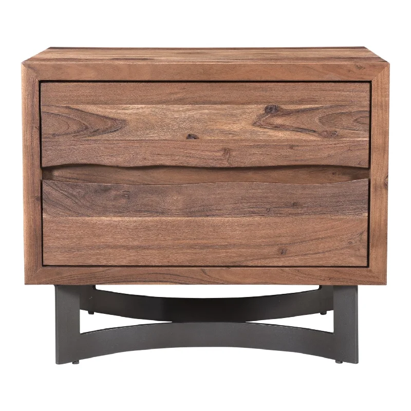 Bent Nightstand Smoked