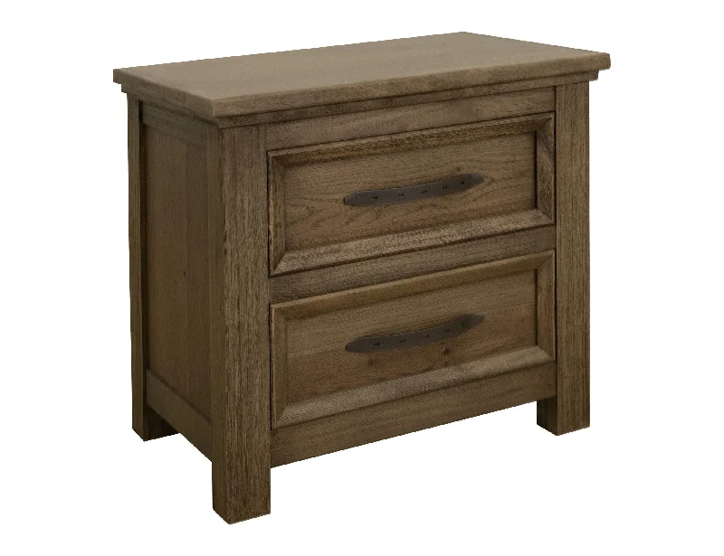 Country - Nightstand - Brown