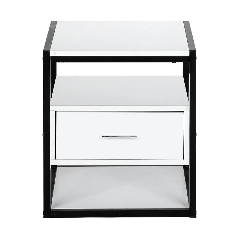 gt5-kj Modern and Simple Style Nightstand - One Smoke (Middle)