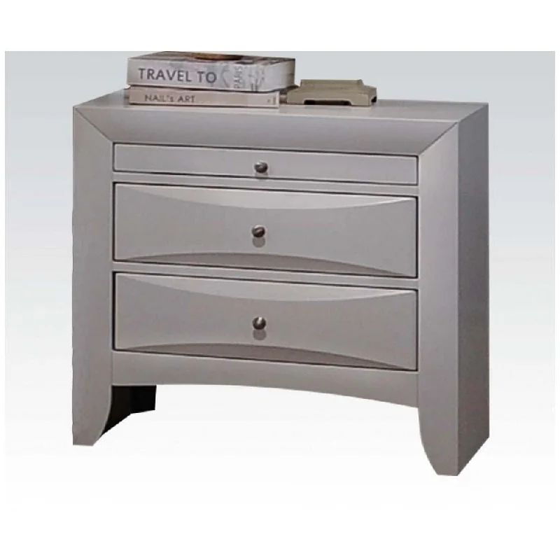 Ireland Nightstand in White