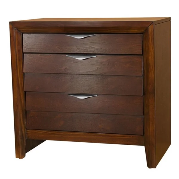 LYKE Home Lana 3-drawer Nightstand