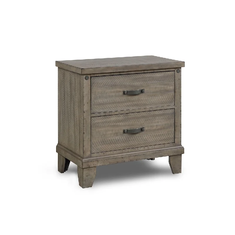 New Classic Furniture O'Dell Sand 2-Drawer Nightstand