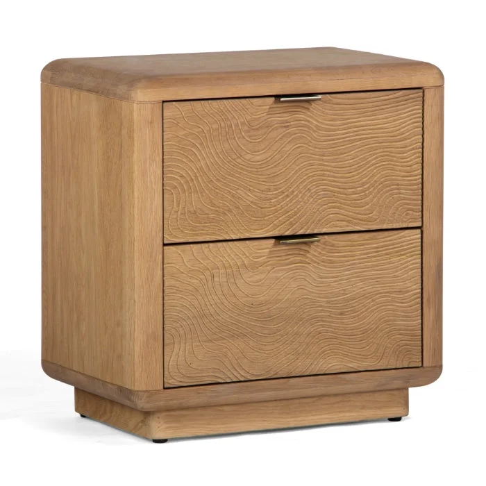 Textured Nightstand