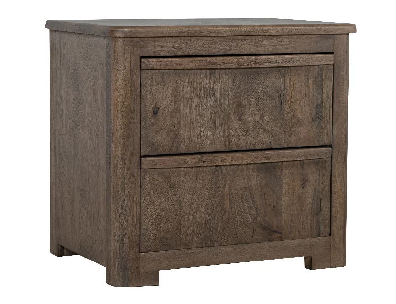 Xel-Ha - Nightstand - Brown