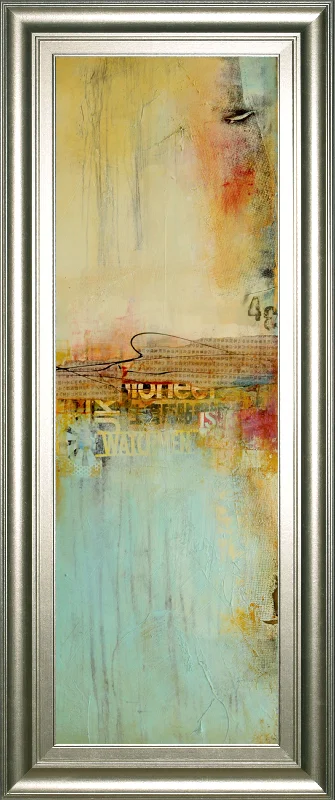 Eastside Story II By Erin Ashley - Framed Print Wall Art - Beige