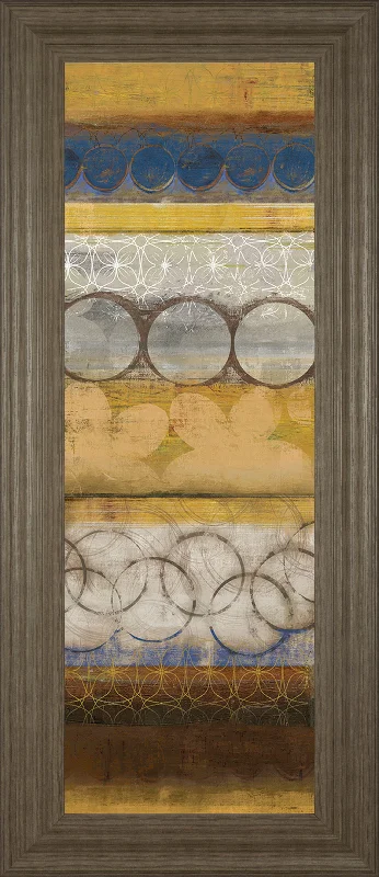 Mellow Il By Allison Pearce - Framed Print Wall Art - Yellow