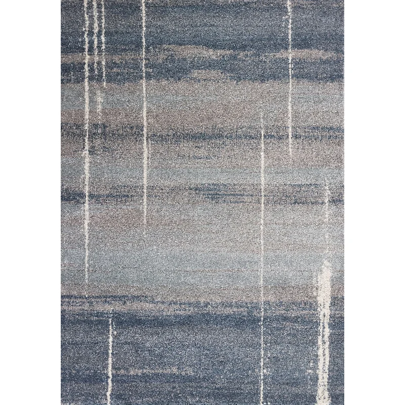 Landscapes Blue Contempo Area Rug - 5' x 8'